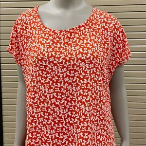 Cute red ribbon shirt